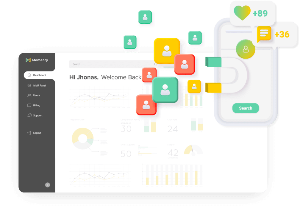 dashboard data